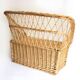 Corolla rattan bench chest