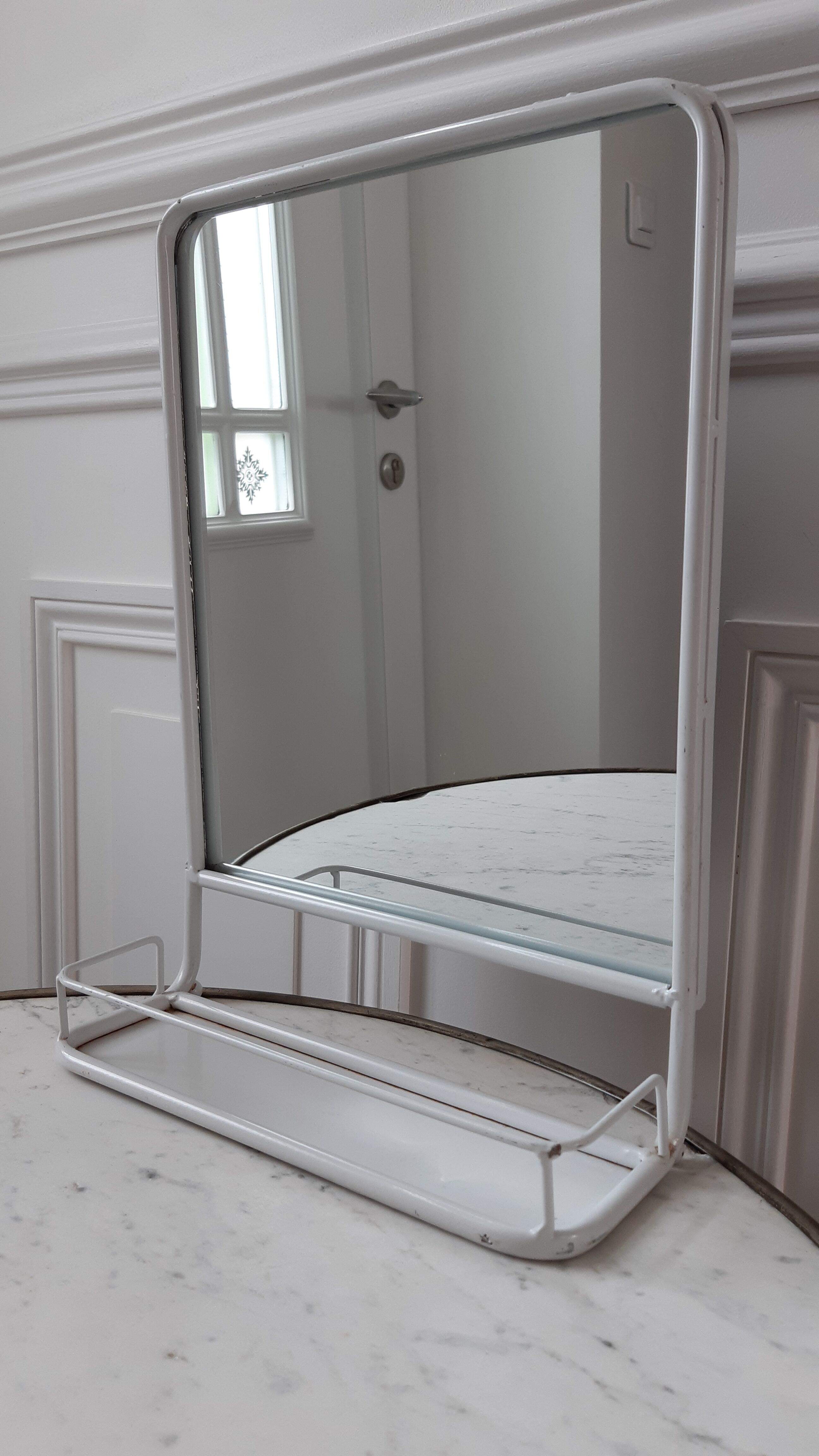 Bathroom mirror tablet 70s, 25x36 cm