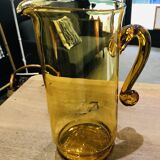 Blown glass pitcher Poland