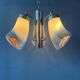 70s Mid Century Murano glass chandelier in Mazzega style.