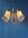 70s Mid Century Murano glass chandelier in Mazzega style.