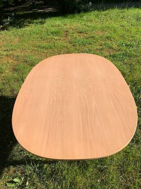 Superellipse table by Bruno Mathsson and Piet Hein for Fritz Hansen, Denmark 1980s