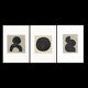 3 paintings 21x30 illustration m490 m533 m418 signed eawy