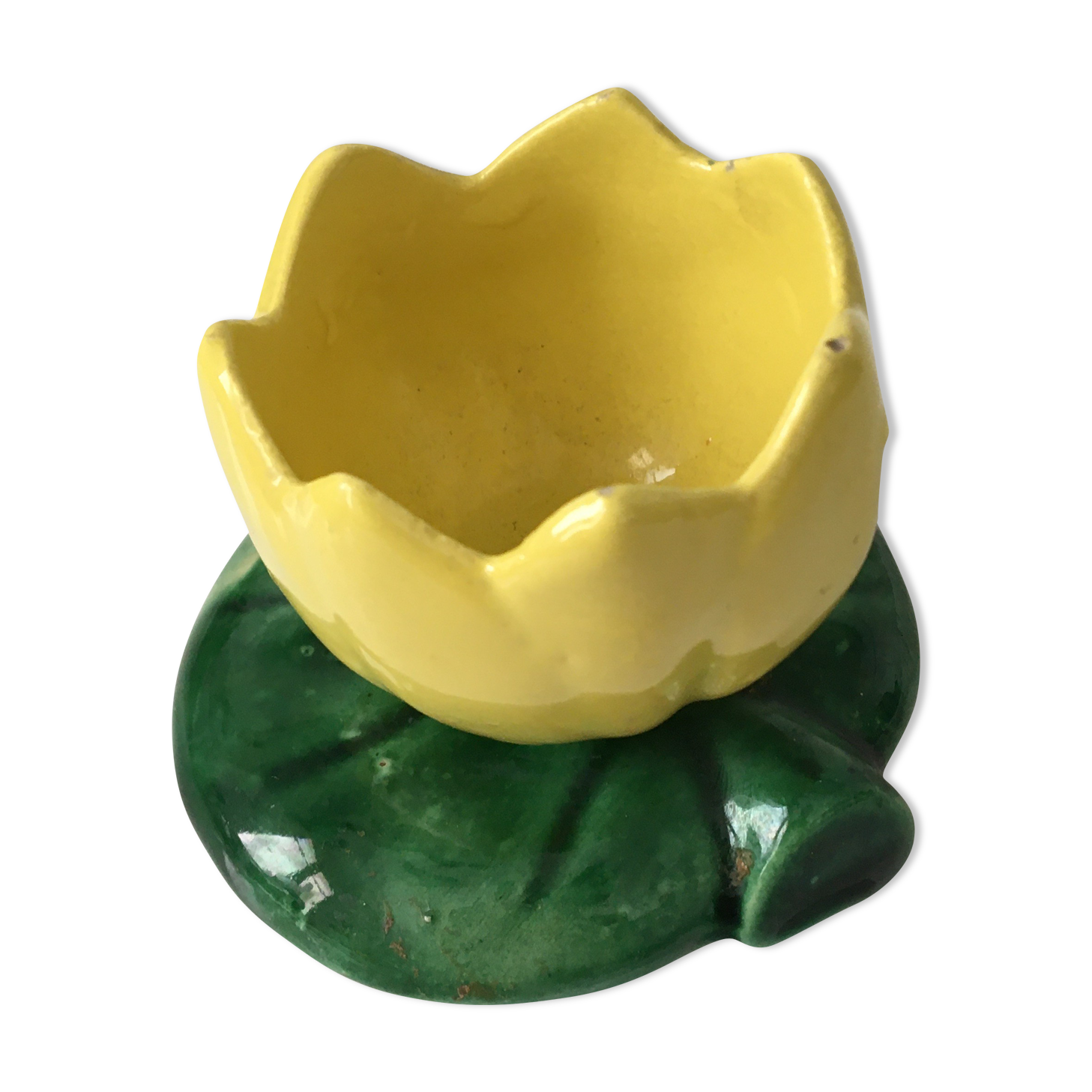 Ceramic water lily flower popple