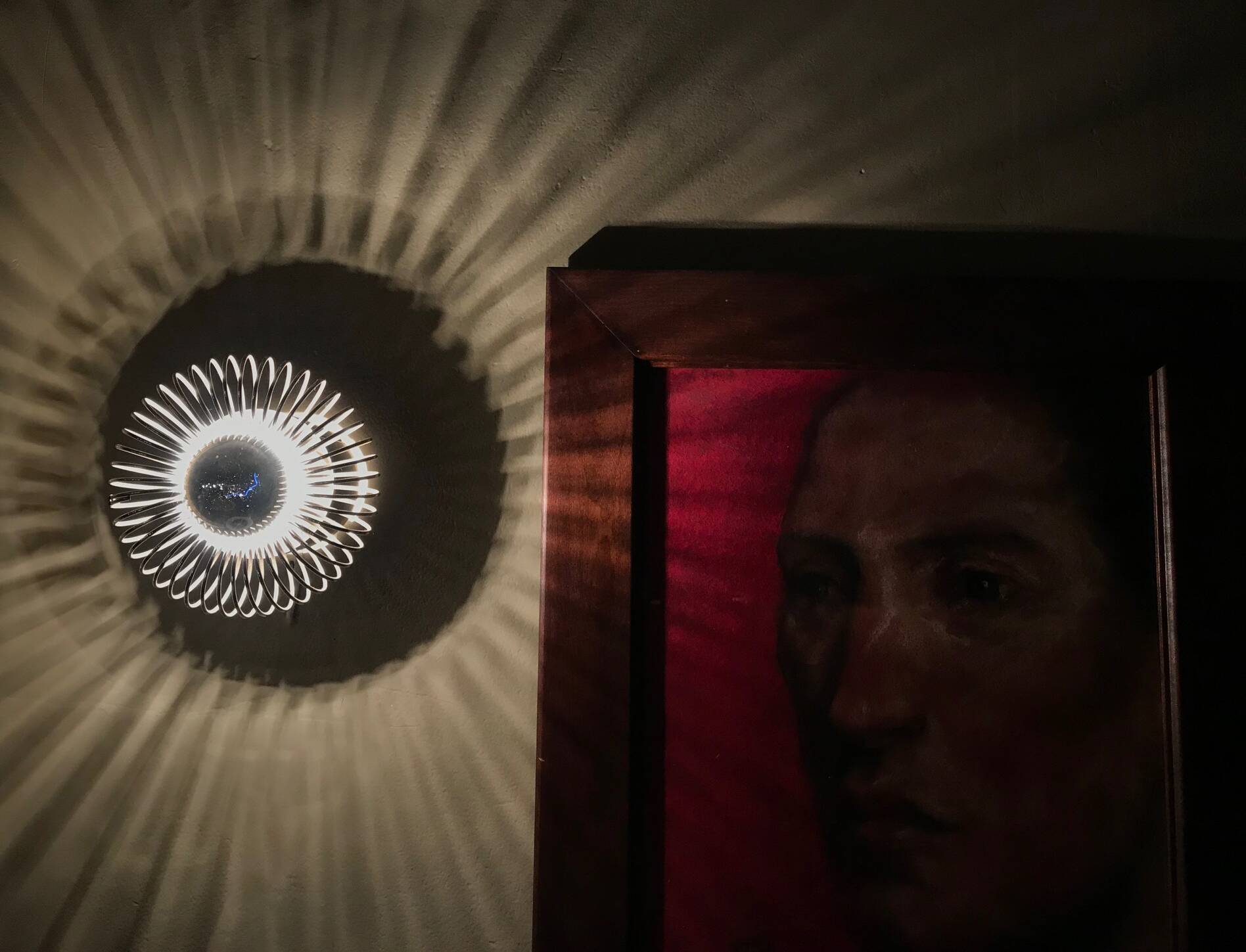 Vintage Wall Lights • Philippe Rogier • Oxar • Luminox • Space Age • 1972