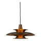 Vintage Danish pendant lamp by Fog og Morup, 1960s.
