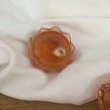 11 pink glasses and carafe