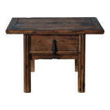 Haibei - Chinese bedside table in ancient elm no. 1