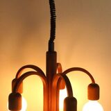 Lampe à suspension Domus en teck design Deens
