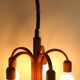 Deens design teak Domus hanglamp