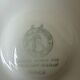 4 vintage oyster plates Moulin des Loups in porcelain 2106172