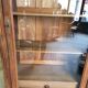 Showcase 1 walnut door of the nineteenth century