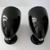 Pair of vintage 1950 adjustable spotlights