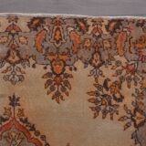 Turkish Vintage Oushak Rug sku c 183