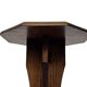 Vintage Plant Stand Side Table Oak Design minimalist