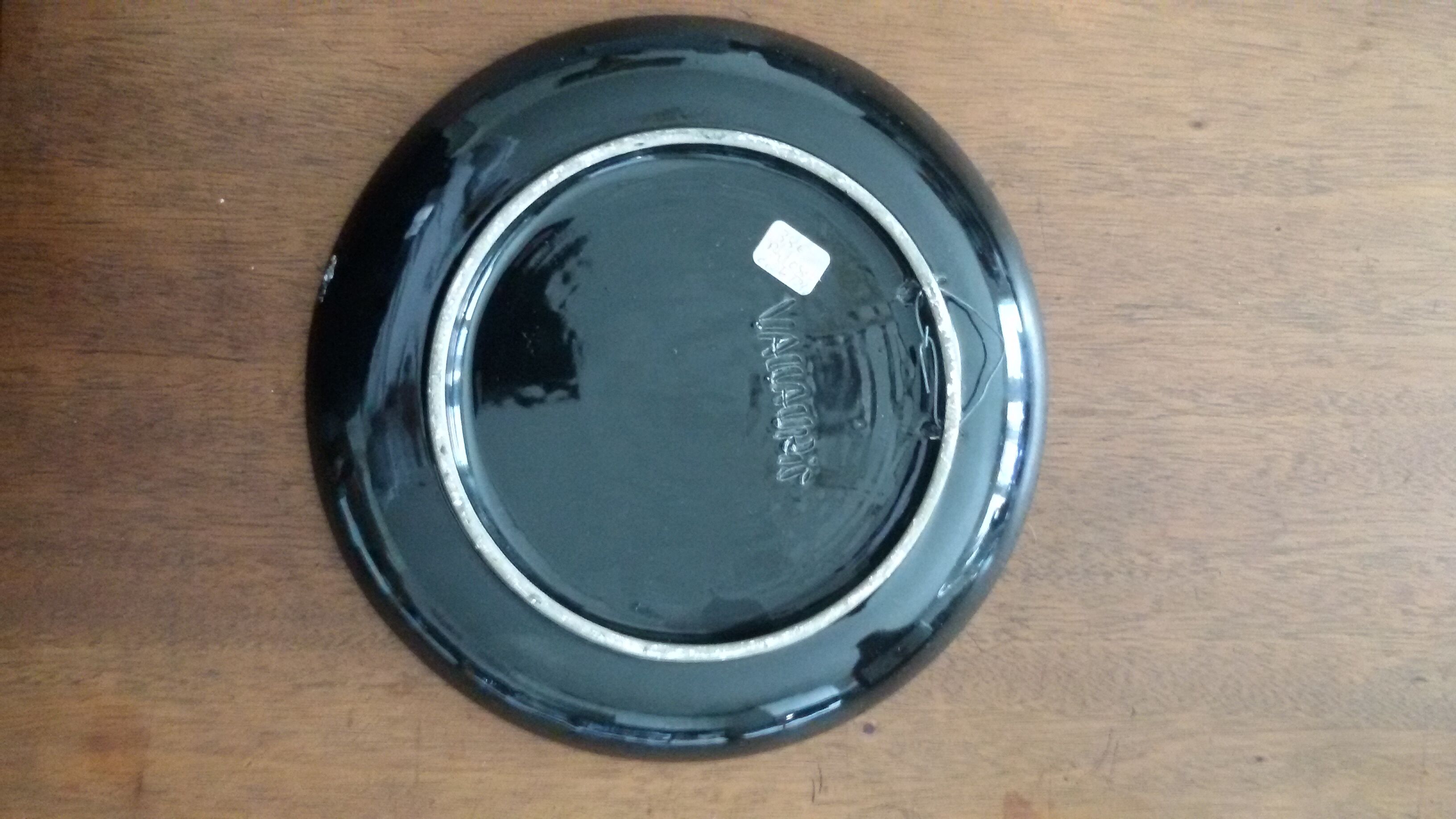 Vallauris ceramic plate