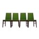 Set of four rosewood chairs, Danish design, 1970s, manufacturer: Dyrlund