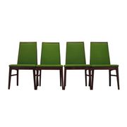 Ensemble de quatre chaises en palissandre, design danois, années 1970, fabricant : Dyrlund