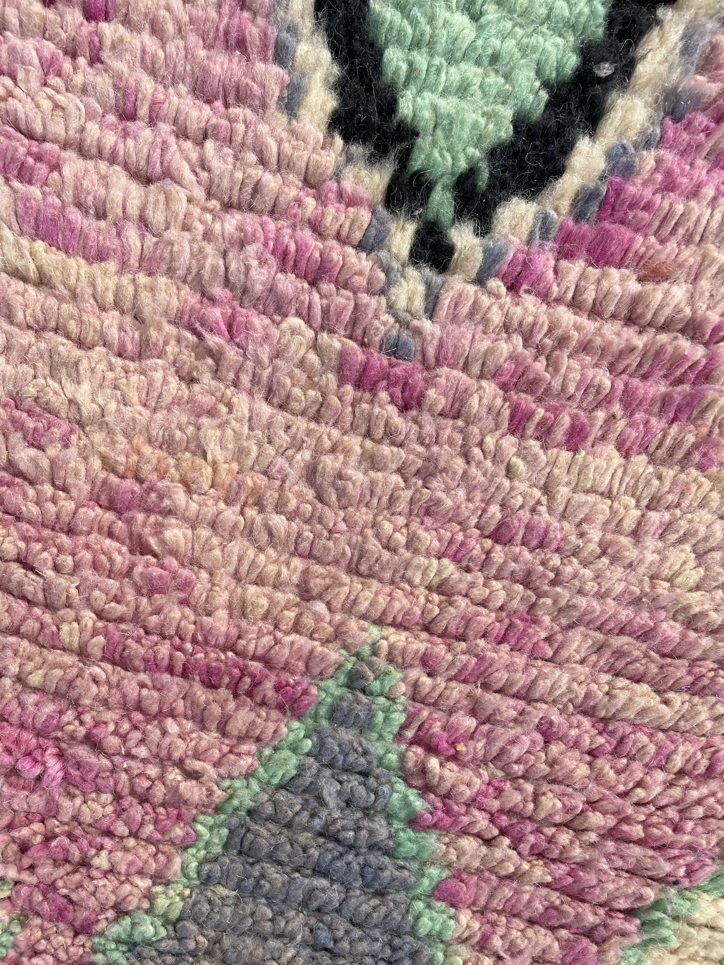 Carpet berbere corridor boujaad, 70x320 cm