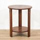 Side table / accent table in carved wood – Art Deco 1930