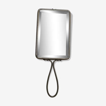 Bevelled or hanging barber mirror