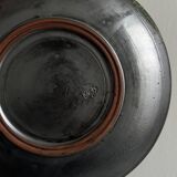Set of 6 terracotta plates, hand-thrown pottery