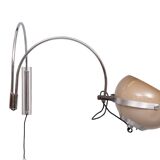 Dijkstra double arc Space Ace wall lamp 1970s