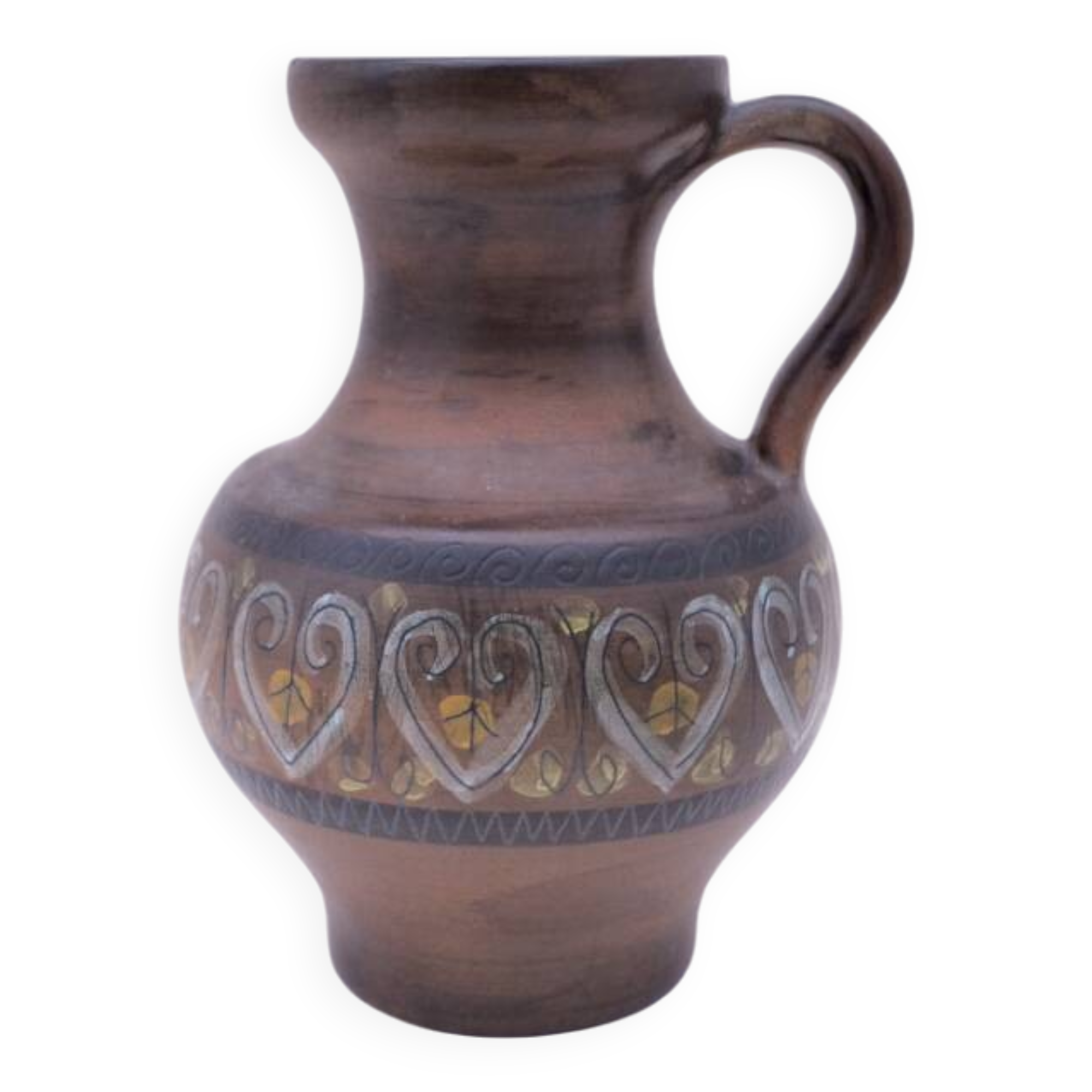 Jean DE LESPINASSE ceramic pitcher, France 1970