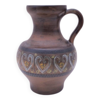 Ceramic pitcher by Jean DE LESPINASSE, France 1970