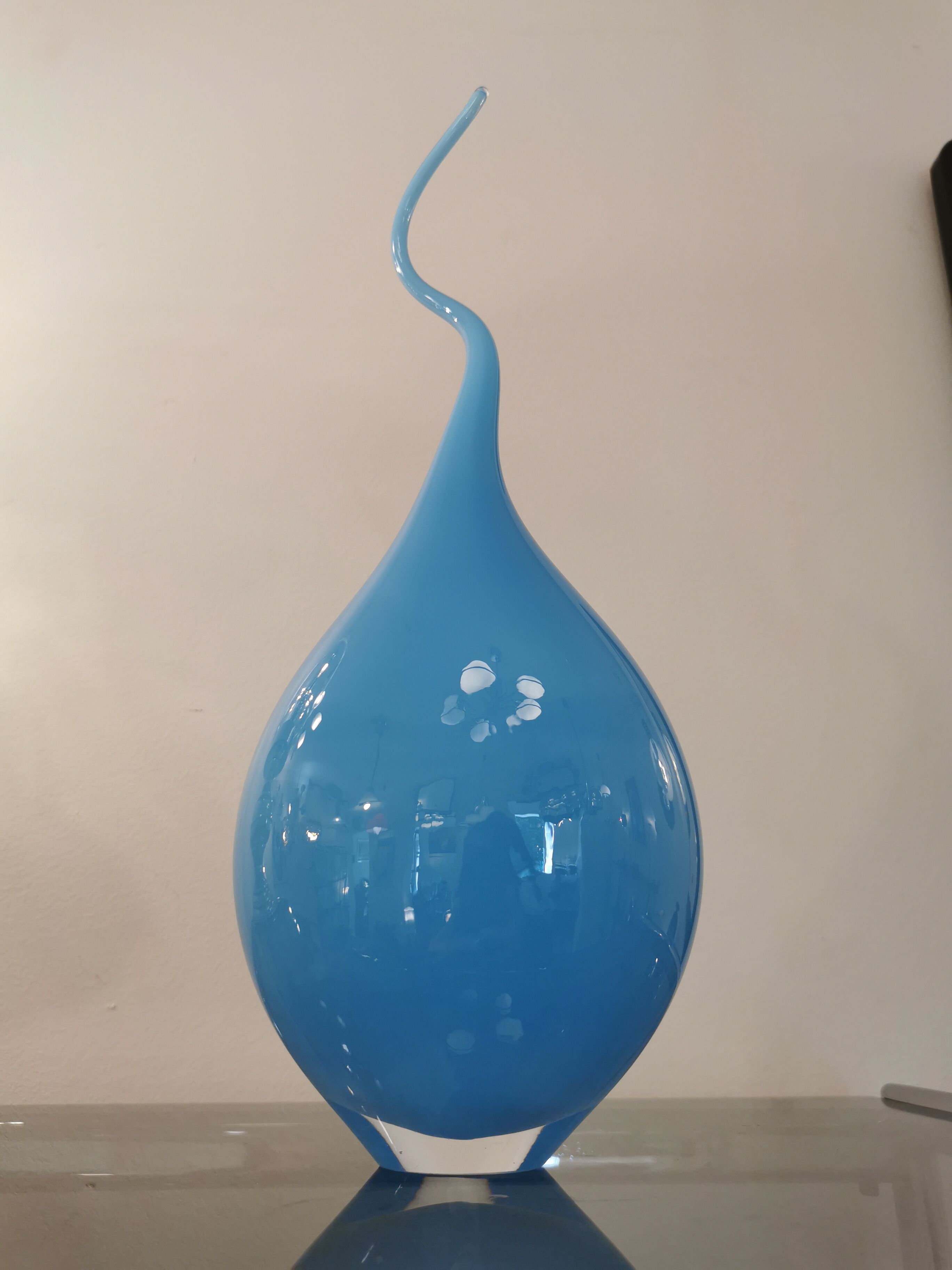 Vintage glass sculpture from Murano mid century