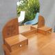 Art Deco dressing table gondola base