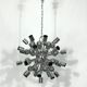 Vintage chrome sputnik by Reggiani. Italy 1970s