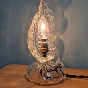 Murano glass table lamp, Barovier & Toso, 1950s