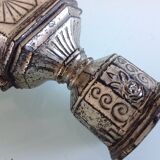 Pair of art deco style candle holders