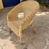 Wicker children's chair