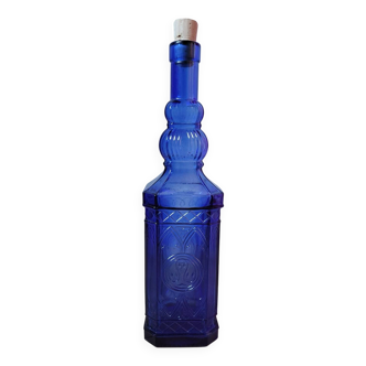 Bouteille bleue