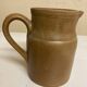 Brown glazed stoneware jug Digoin 1960