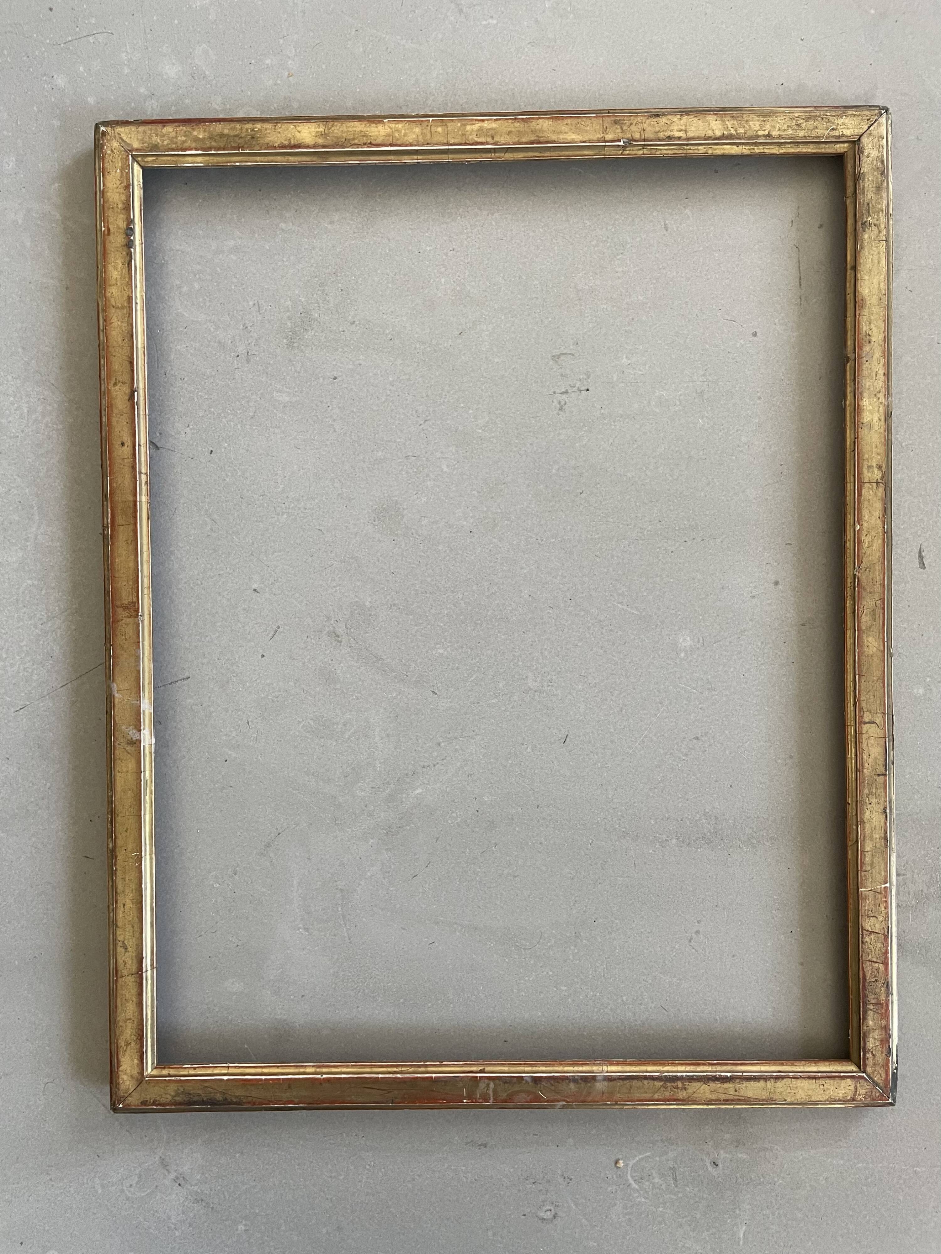 Old golden frame 33x42cm