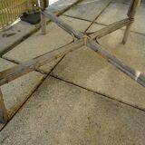 4 vintage bistrot de Paris rattan chairs