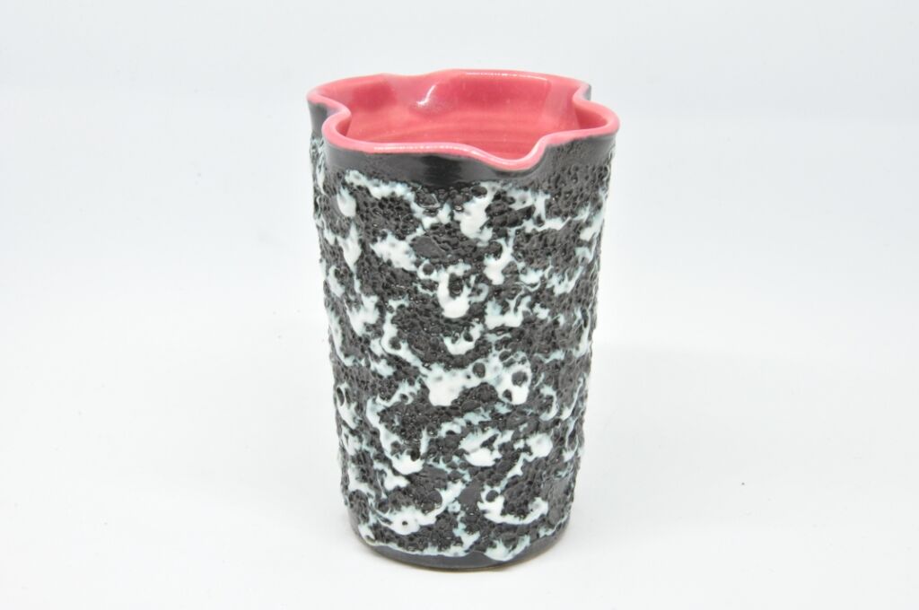 Vase Vallauris "fat lava" des années 50