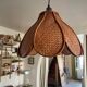 Rattan pendant light