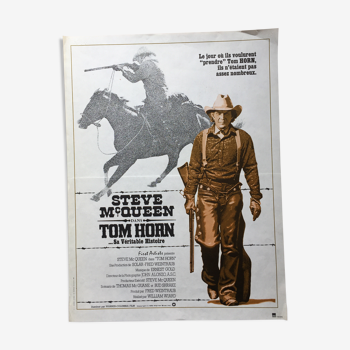 Affiche du film Tom Horn avec Steve Mc Queen