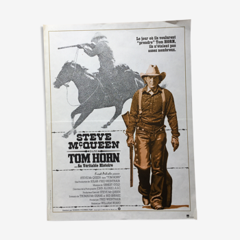 Tom Horn poster with Steve McQueen