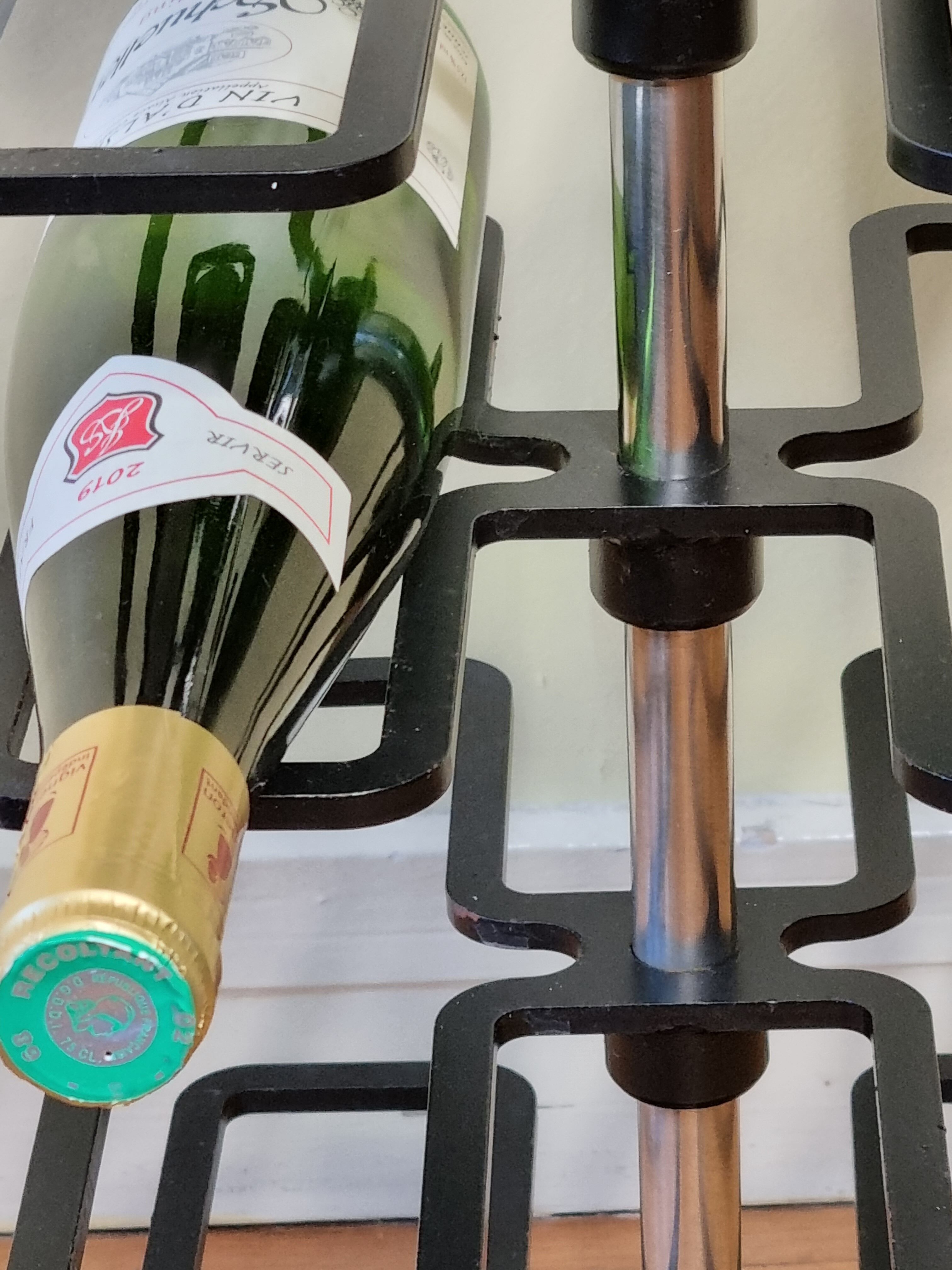 Design bottle holder, signed Robert Welch