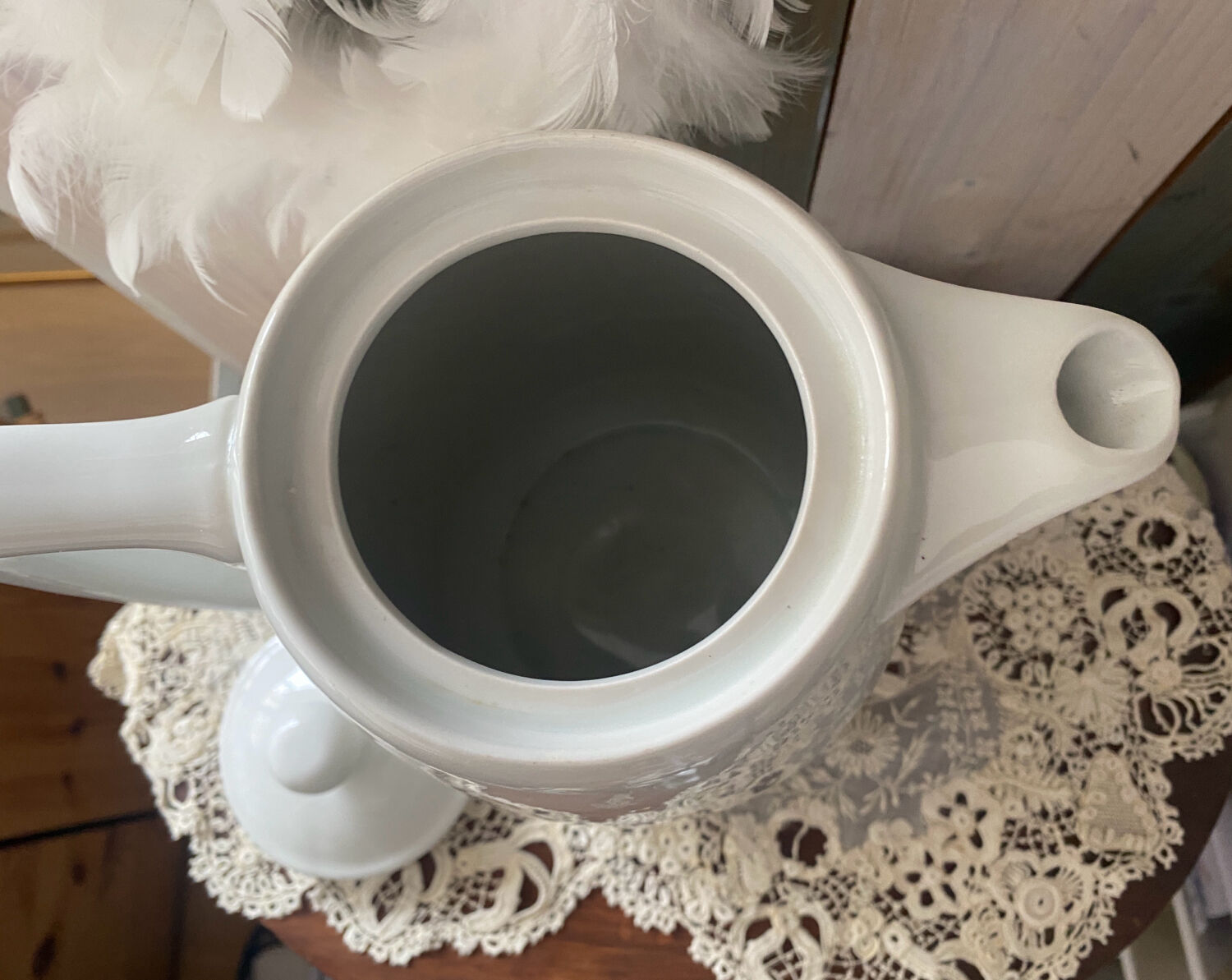 Vintage porcelain coffee pot