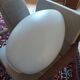 Uovo egg lamp by Ben Swildens in opaline glass Fontana Arte