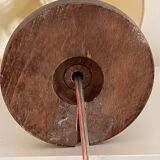 Lampe à poser en bois tourné