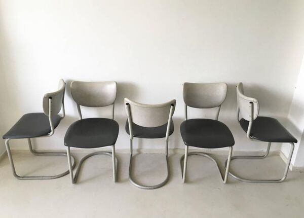 Ensemble de 10 chaises Gebroeders de Wit pour De Wit Schiedam modèle 2011