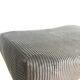 Stool or footrest upholstered in Velvet big sides