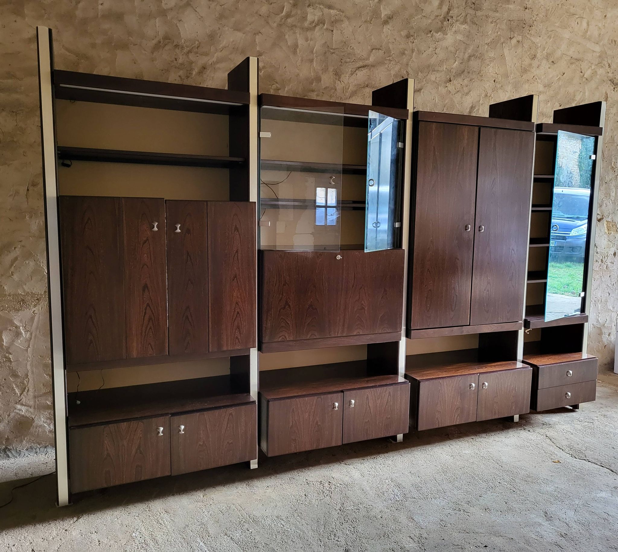 Library / living room. late 70s Roche Bobois